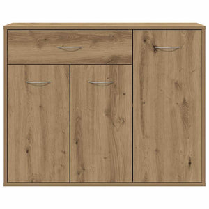 vidaXL Credenza Rovere Artigianale 88x30x70 cm in Legno Multistrato