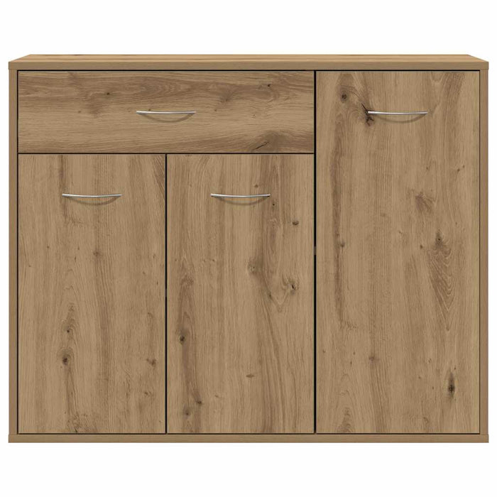vidaXL Credenza Rovere Artigianale 88x30x70 cm in Legno Multistrato