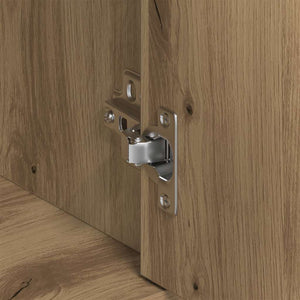 vidaXL Credenza Rovere Artigianale 88x30x70 cm in Legno Multistrato