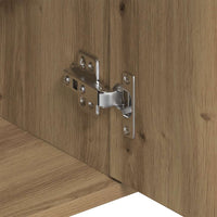 vidaXL Credenza Rovere Artigianale 88x30x70 cm in Legno Multistrato