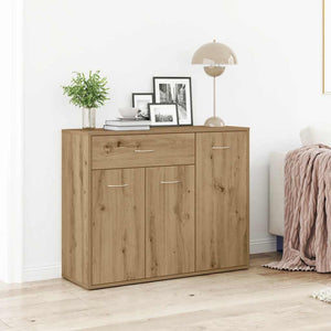 vidaXL Credenza Rovere Artigianale 88x30x70 cm in Legno Multistrato
