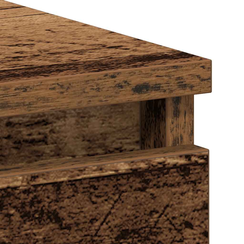 vidaXL Scrivania Legno Antico 90x45x76 cm in Legno Multistrato