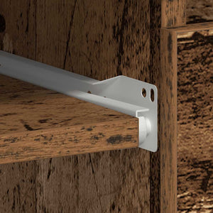 vidaXL Scrivania Legno Antico 90x45x76 cm in Legno Multistrato