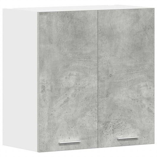 Pensile da Cucina Grigio Cemento 60x31x60 cm Legno Multistrato 861228