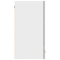 Pensile da Cucina-Mobile Cucina da Parete Grigio Cemento 60x31x60 cm Legno Multistrato