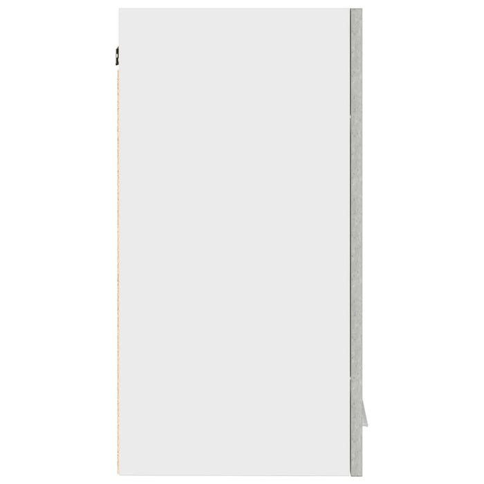 Pensile da Cucina Grigio Cemento 60x31x60 cm Legno Multistrato