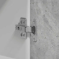 Pensile da Cucina Grigio Cemento 60x31x60 cm Legno Multistrato