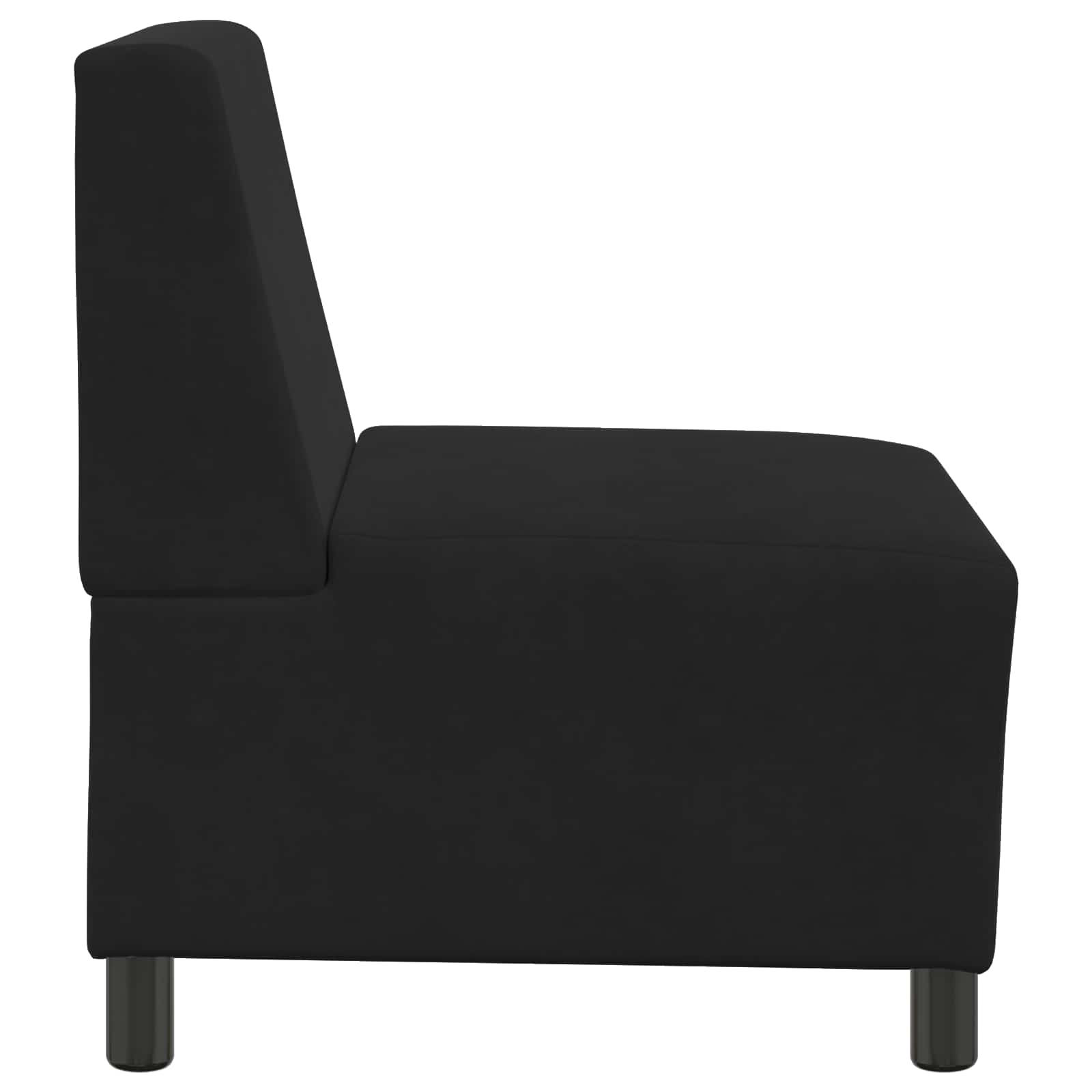 | Unità di Divano Modulare Senza Braccioli | Nero 55 x 74 x 82 cm 4108485