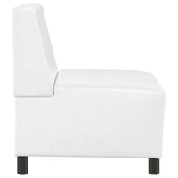 | Unità di Divano Modulare Senza Braccioli | Bianco 55 x 74 x 82 cm 4108495