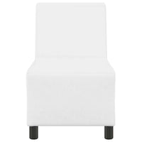 | Unità di Divano Modulare Senza Braccioli | Bianco 55 x 74 x 82 cm 4108495