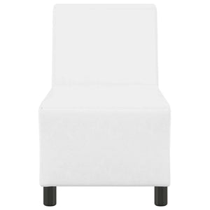 | Unità di Divano Modulare Senza Braccioli | Bianco 55 x 74 x 82 cm 4108495