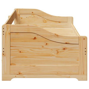 vidaXL Lettino con Rotelle senza Materasso IRUN 90x200 cm