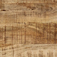 vidaXL Credenze 2 pz 70x35x70 cm in Legno Massello di Mango Grezzo