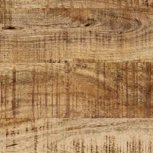 vidaXL Credenze 2 pz 70x35x70 cm in Legno Massello di Mango Grezzo