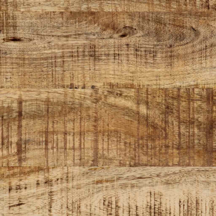 vidaXL Credenze 2 pz 70x35x70 cm in Legno Massello di Mango Grezzo