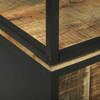 Alto 70x35x180 cm Legno di Mango Grezzo 3310124