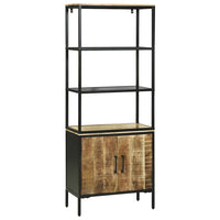 Alto 70x35x180 cm Legno di Mango Grezzo 3310124