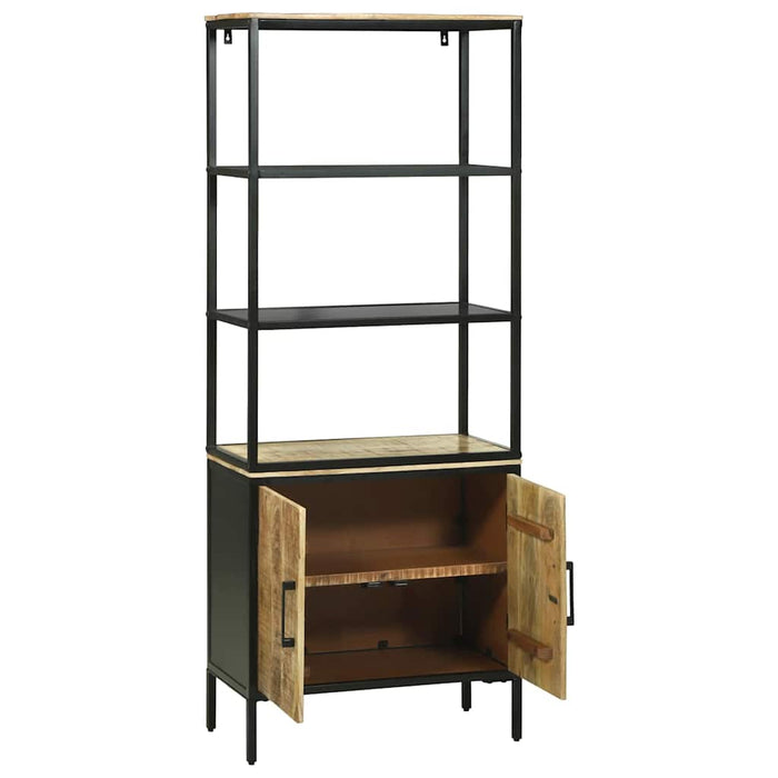 Alto 70x35x180 cm Legno di Mango Grezzo 3310124