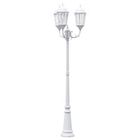 Luce da Giardino Bianco 235 cm Alluminio 42000334