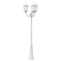 Luce da Giardino Bianco 235 cm Alluminio 42000334