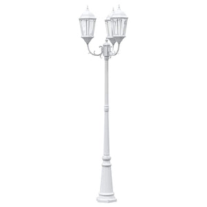 Luce da Giardino Bianco 235 cm Alluminio 42000334
