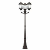 Luce da Giardino Bronzo 235 cm Alluminio 42000335