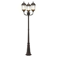 Luce da Giardino Bronzo 235 cm Alluminio 42000335