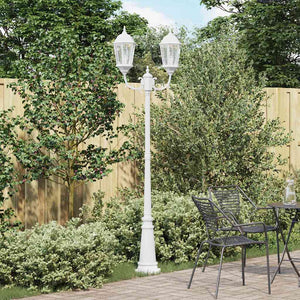 Luce da Giardino Bianco 235 cm Alluminio 42000337