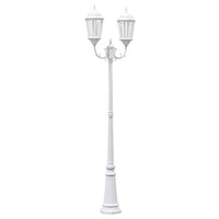 Luce da Giardino Bianco 235 cm Alluminio 42000337