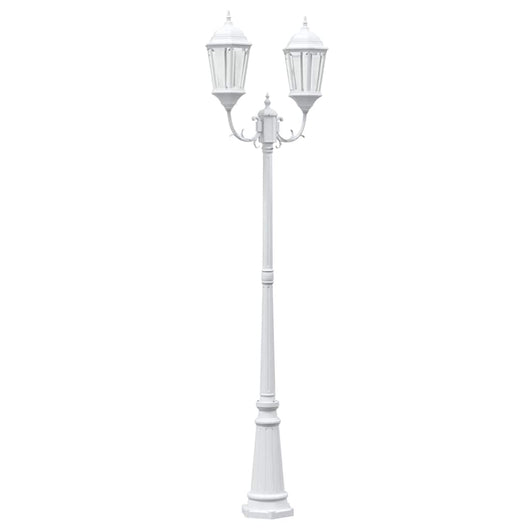 Luce da Giardino Bianco 235 cm Alluminio 42000337