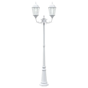 Luce da Giardino Bianco 235 cm Alluminio 42000337