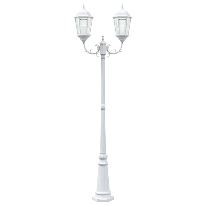 Luce da Giardino Bianco 235 cm Alluminio 42000337