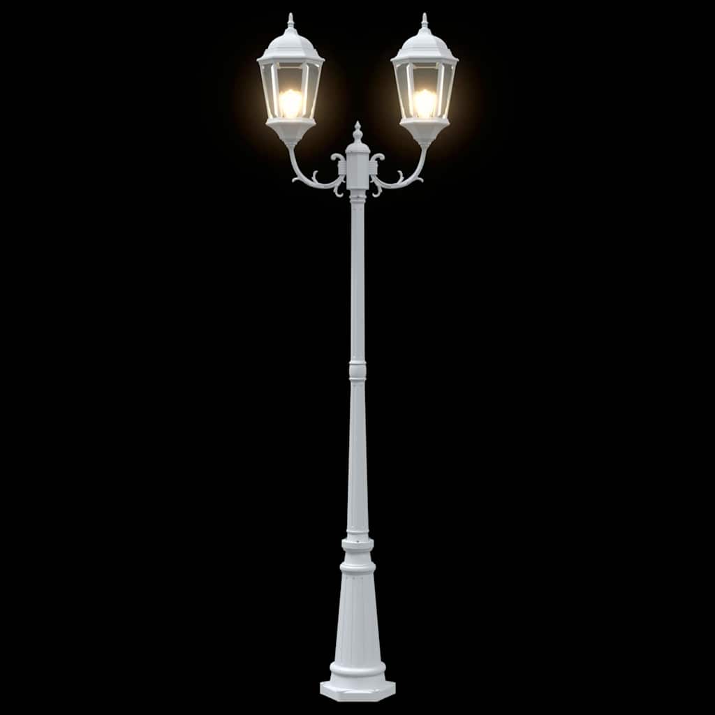 Luce da Giardino Bianco 235 cm Alluminio 42000337