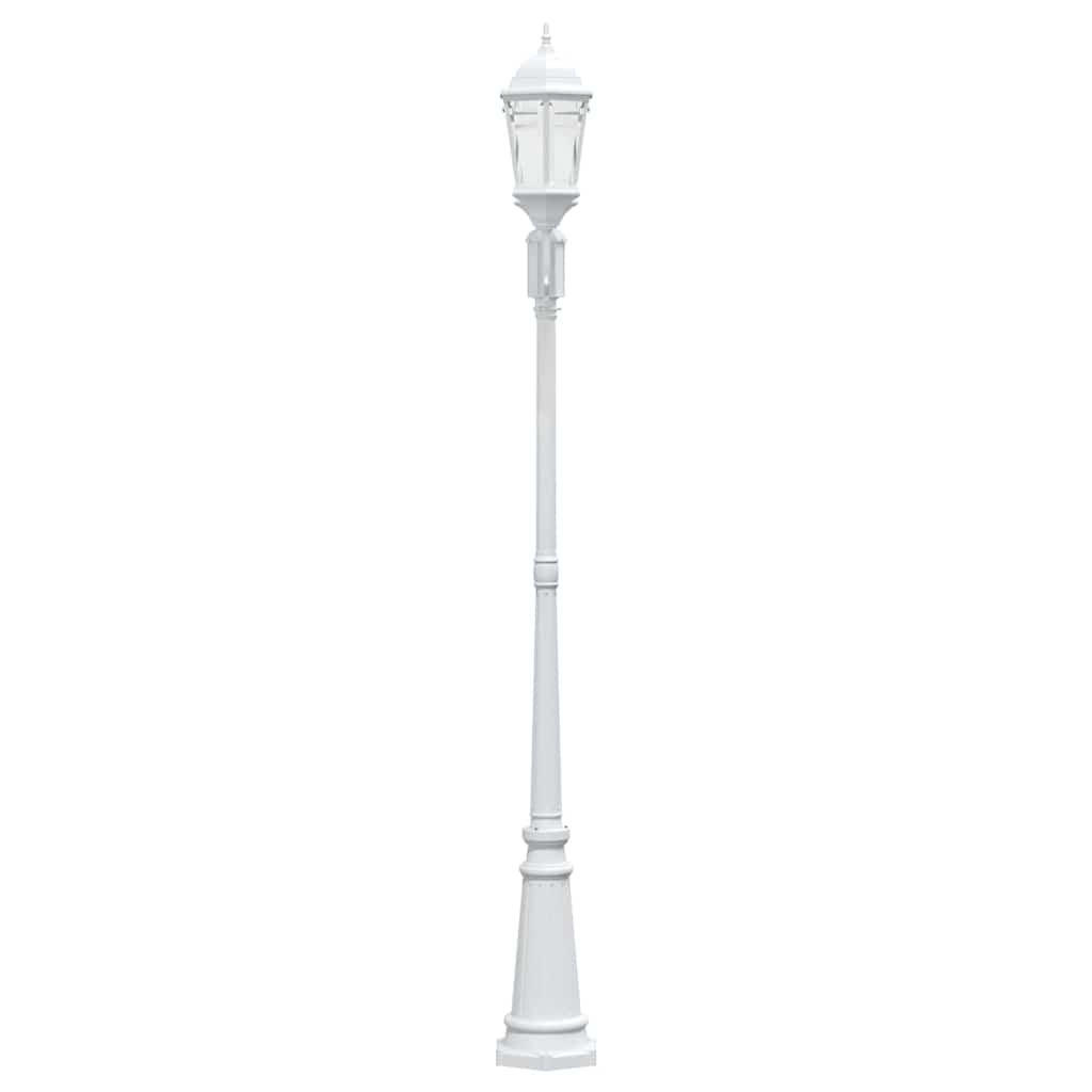 Luce da Giardino Bianco 235 cm Alluminio 42000337