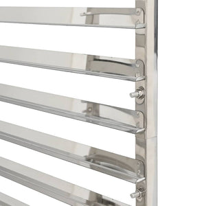 vidaXL Carrello Portateglie con 32 GN Contenitori 75x55x162,5 cm