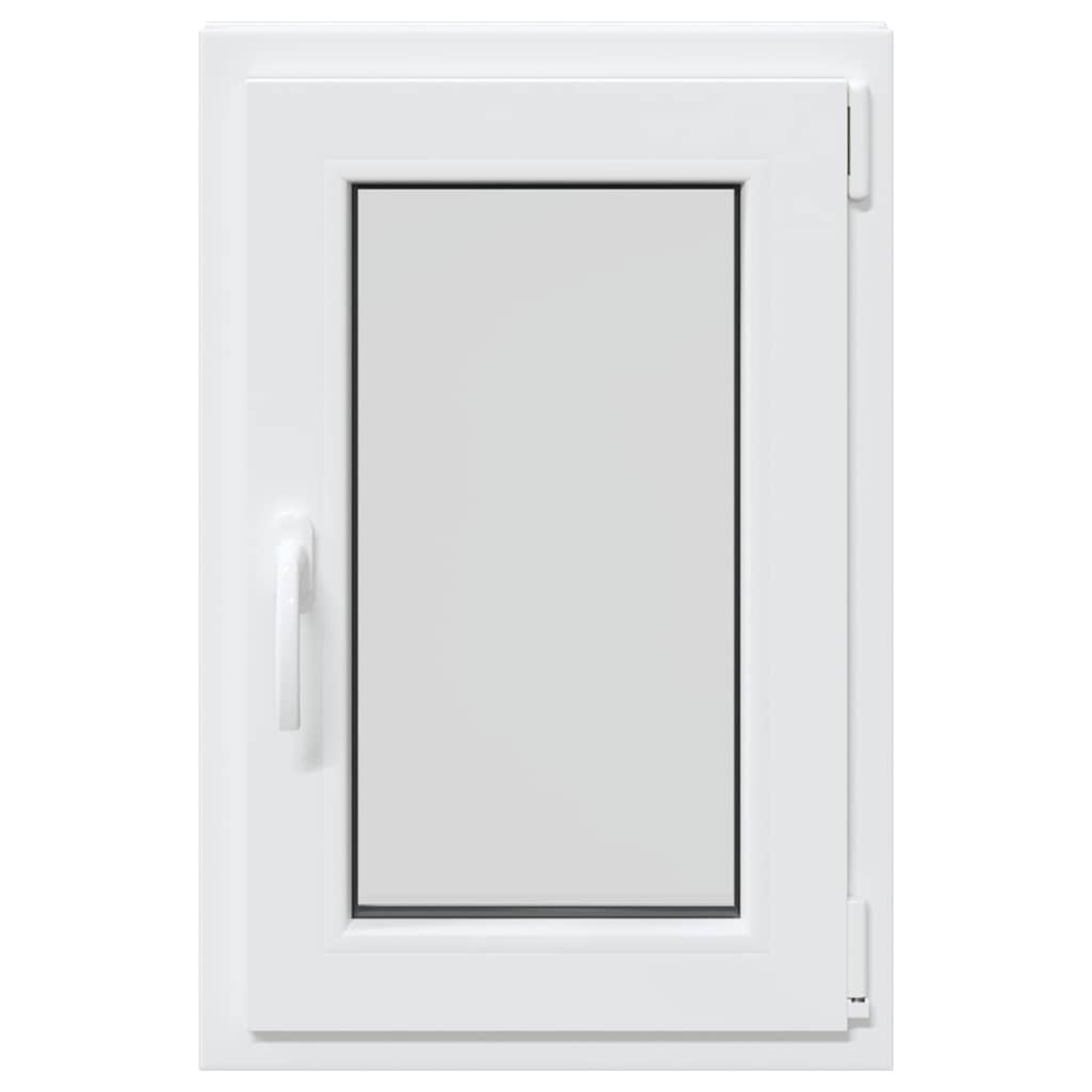 vidaXL Finestra da cantina "RISOR" 50x75 cm anta ribalta DIN destra bianca