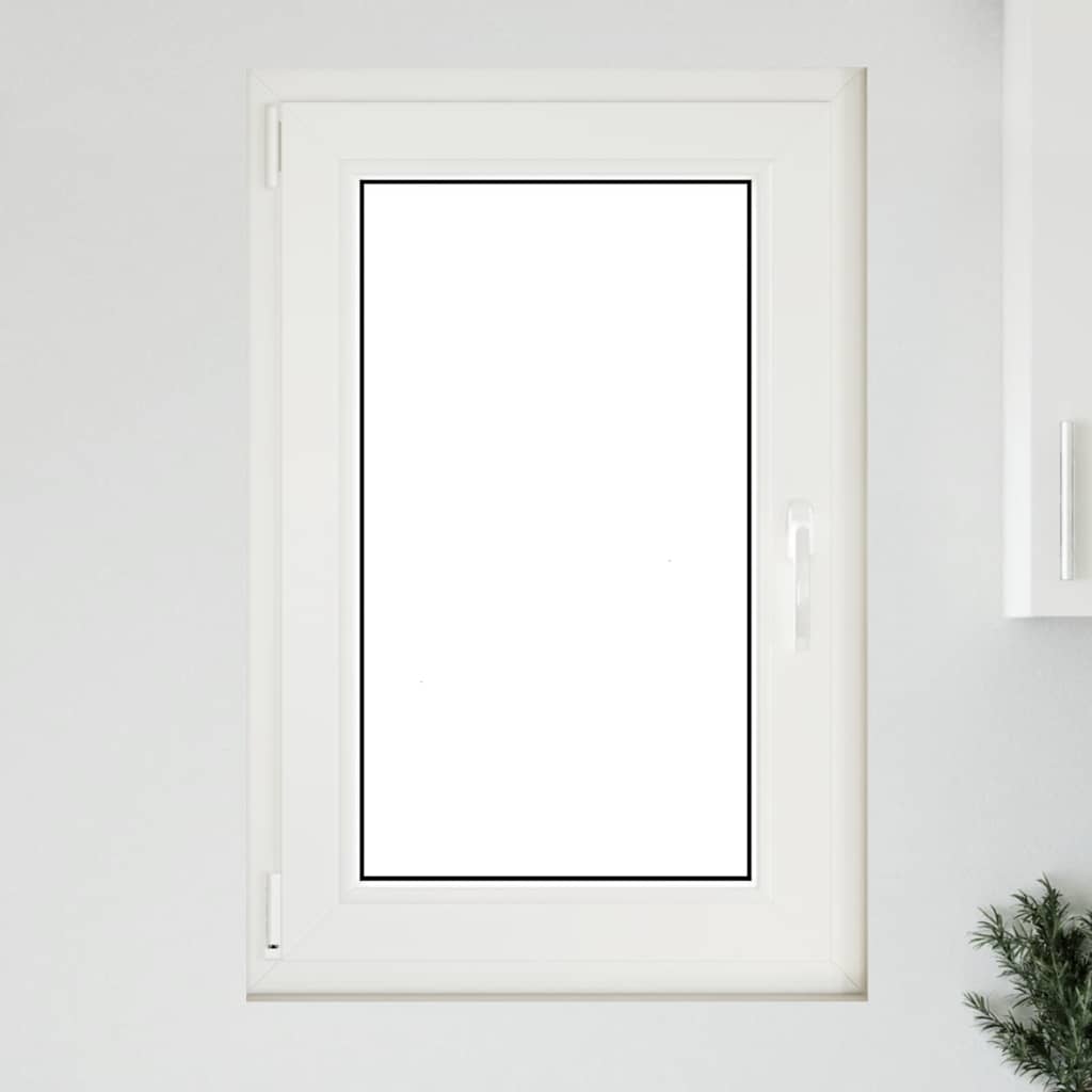 vidaXL Finestra Seminterrato RISOR 60x80 cm Anta Ribalta DIN Sinistra
