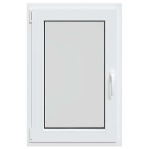 vidaXL Finestra Seminterrato RISOR 60x80 cm Anta Ribalta DIN Sinistra