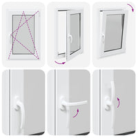 Finestra per Seminterrato RISOR 60x90cm Anta Ribalta DIN Destra