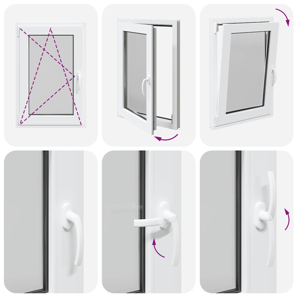 Finestra Seminterrato RISOR 60x100 cm Anta Ribalta DIN Sinistra 4108307