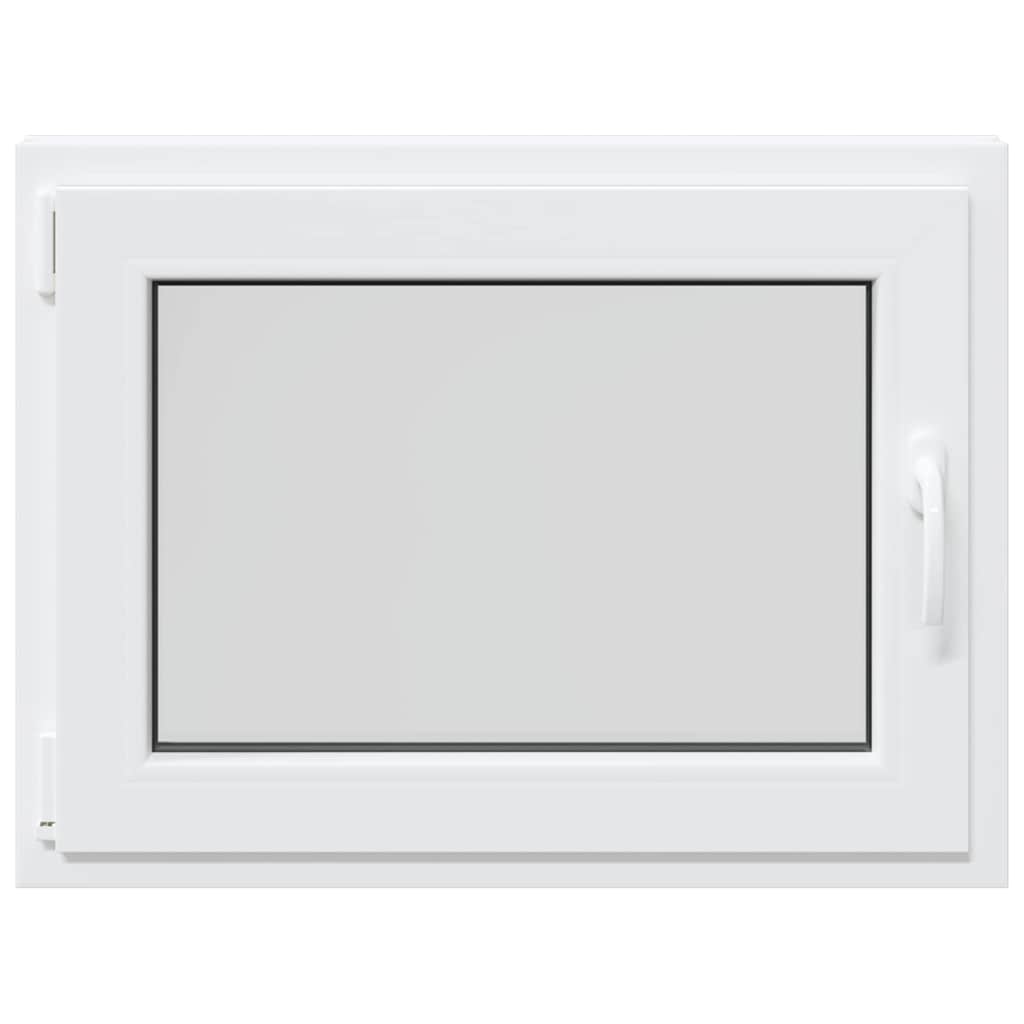 vidaXL Finestra da cantina "RISOR" 80x50 cm anta ribalta DIN sinistra bianca