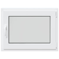 Finestra per Seminterrato RISOR 80x60cm Anta Ribalta DIN Destra