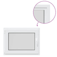 Finestra Seminterrato RISOR 80x60 cm Anta Ribalta DIN Sinistra 4108311