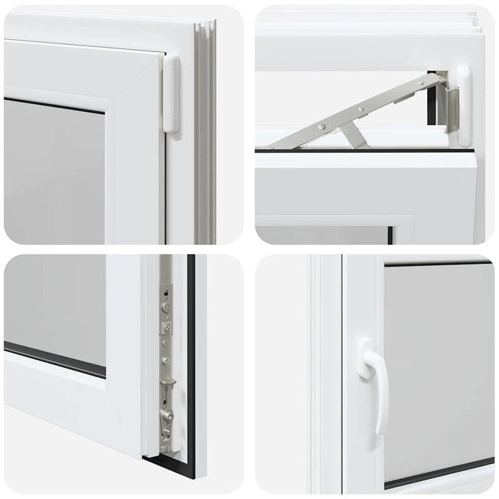 Finestra Seminterrato RISOR 80x70 cm Anta Ribalta DIN Destra 4108312