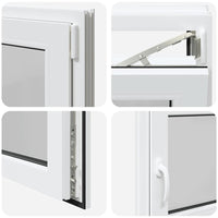 Finestra Seminterrato RISOR 90x50 cm Anta Ribalta DIN Destra 4108314