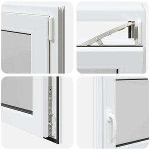 Finestra Seminterrato RISOR 90x50 cm Anta Ribalta DIN Destra 4108314