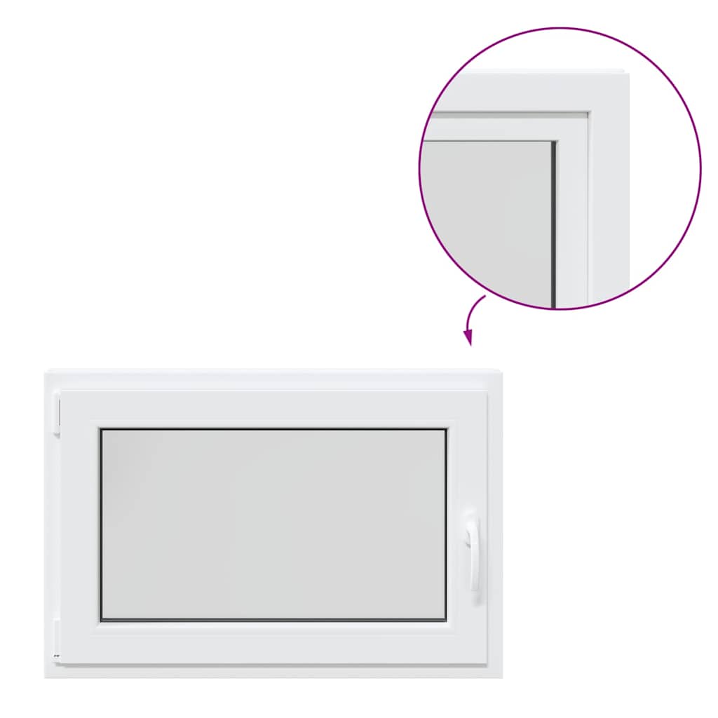 Finestra Seminterrato RISOR 90x50 cm Anta Ribalta DIN Sinistra 4108315