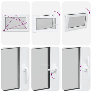 Finestra Seminterrato RISOR 90x50 cm Anta Ribalta DIN Sinistra 4108315