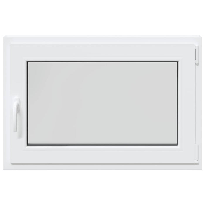 vidaXL Finestra per Seminterrato RISOR 90x60cm Anta Ribalta DIN Destra