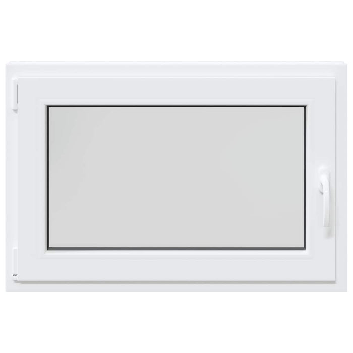 vidaXL Finestra Seminterrato RISOR 90x60 cm Anta Ribalta DIN Sinistra